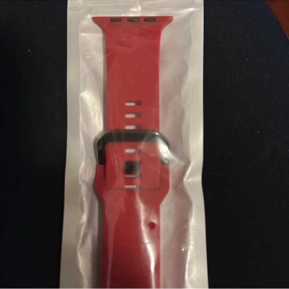 BNWT burgundy watch band for iwatch fits 44 mm to 49 mm